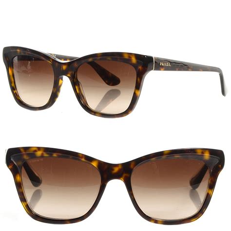 prada sunglasses women tortoise shell|prada cat eye tortoiseshell glasses.